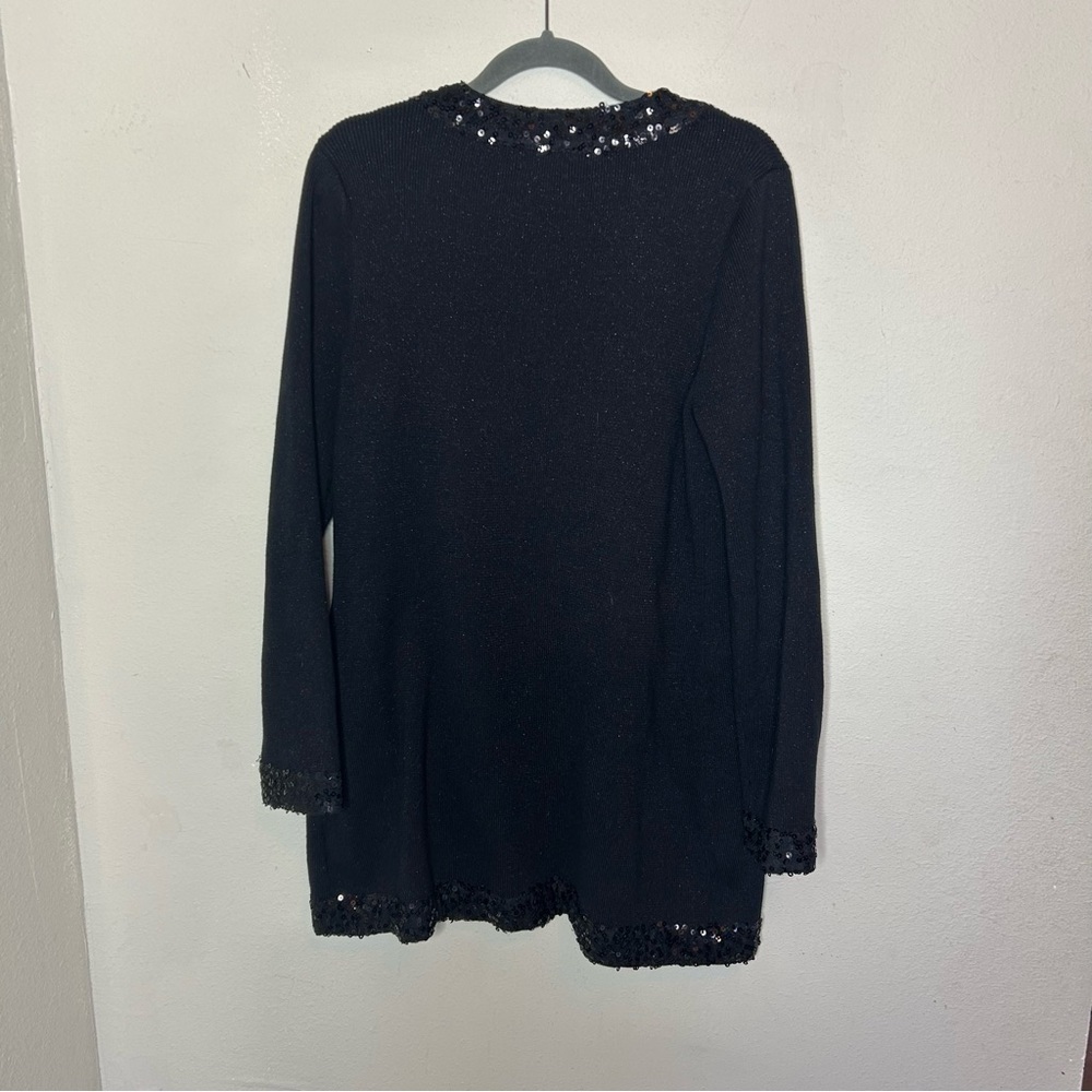 Dana Buchman Sequin Embellished Cardigan - Picture 6 of 6